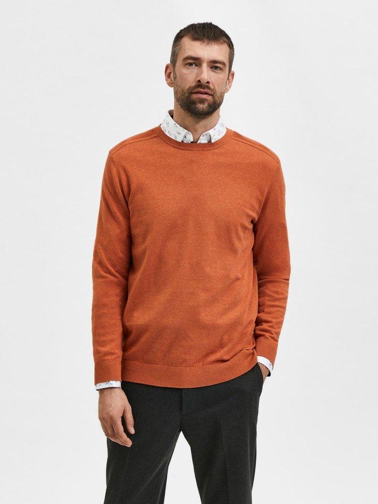 Selected Homme Berg - Rundhalset strik - HUSET Men & Women