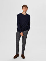 Selected Homme Berg - Rundhalset strik - HUSET Men & Women