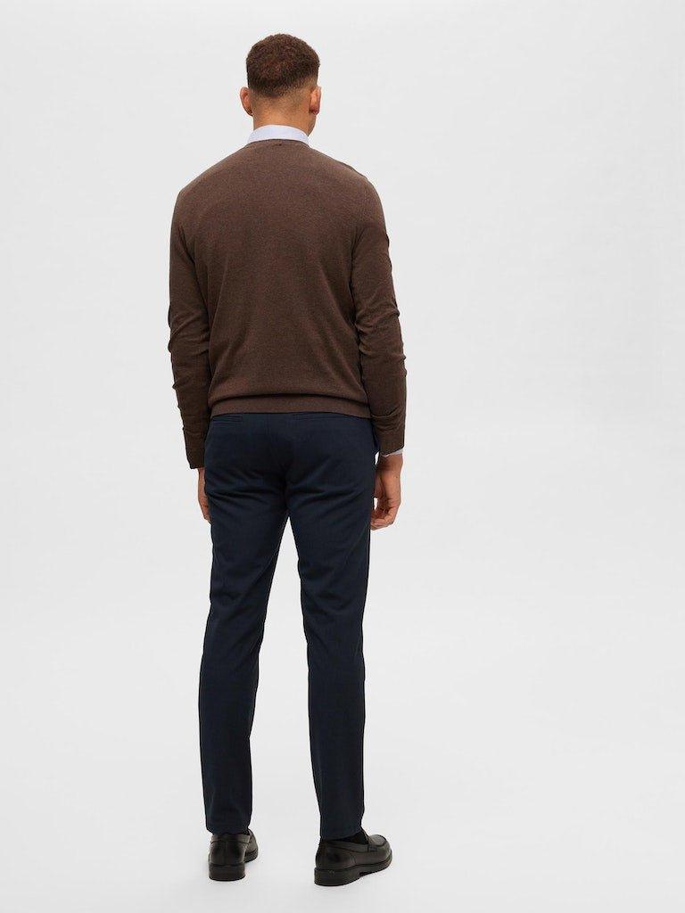 Selected Homme Berg - Rundhalset strik - HUSET Men & Women