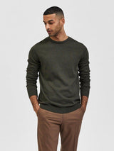 Selected Homme Berg - Rundhalset strik - HUSET Men & Women