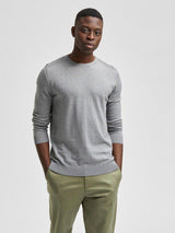 Selected Homme Berg - Rundhalset strik - HUSET Men & Women