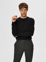 Selected Homme Berg - Rundhalset strik - HUSET Men & Women