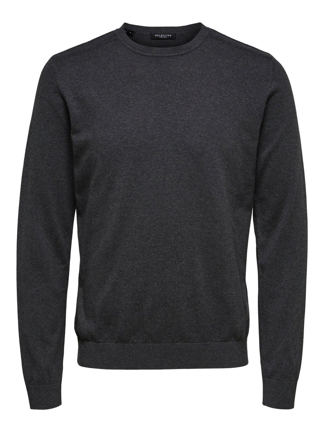 Selected Homme Berg - Rundhalset strik - HUSET Men & Women