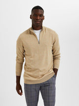 Selected Homme Berg - Strik m. halfzip - HUSET Men & Women