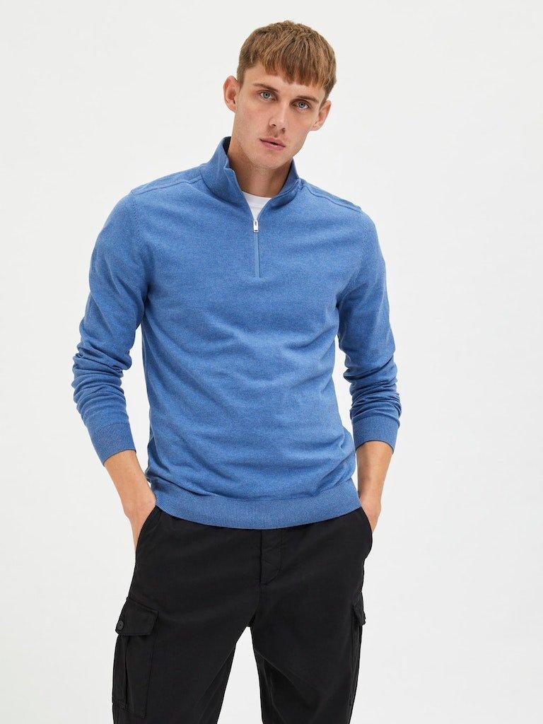 Selected Homme Berg - Strik m. halfzip - HUSET Men & Women