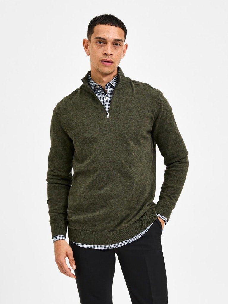 Selected Homme Berg - Strik m. halfzip - HUSET Men & Women