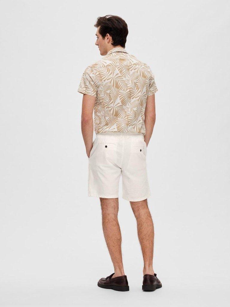 Selected Homme Brody - Hørmix regular fit shorts - HUSET Men & Women