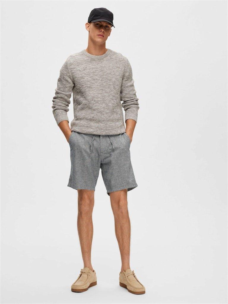 Selected Homme Brody - Hørmix regular fit shorts - HUSET Men & Women