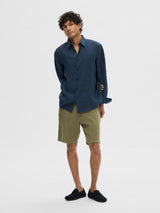 Selected Homme Brody - Hørmix regular fit shorts - HUSET Men & Women