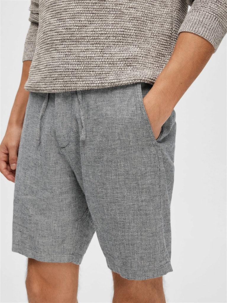 Selected Homme Brody - Hørmix regular fit shorts - HUSET Men & Women