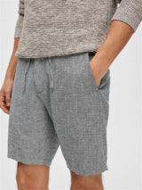 Selected Homme Brody - Hørmix regular fit shorts - HUSET Men & Women