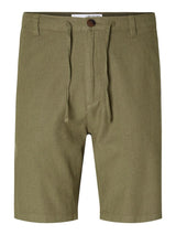 Selected Homme Brody - Hørmix regular fit shorts - HUSET Men & Women