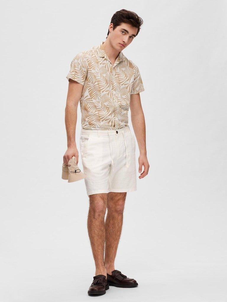 Selected Homme Brody - Hørmix regular fit shorts - HUSET Men & Women