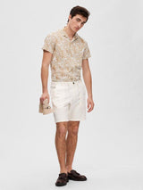 Selected Homme Brody - Hørmix regular fit shorts - HUSET Men & Women