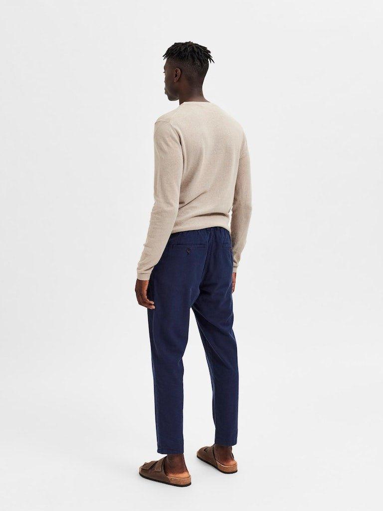 Selected Homme Brody - Hørmix slim tapered fit chinos - HUSET Men & Women