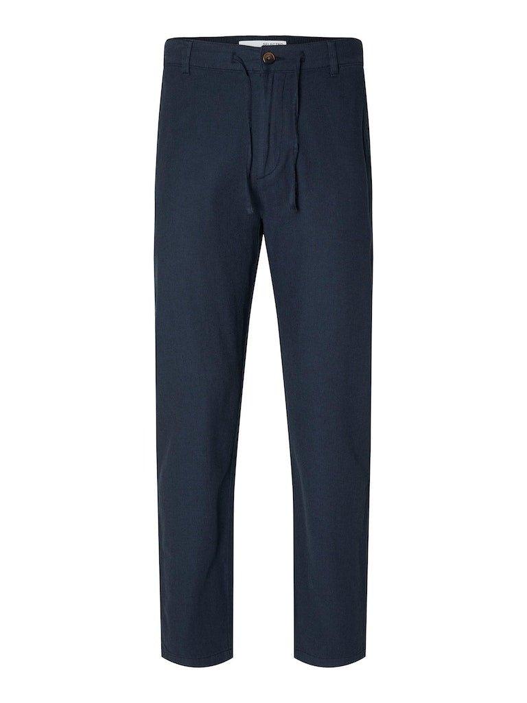 Selected Homme Brody - Hørmix slim tapered fit chinos - HUSET Men & Women