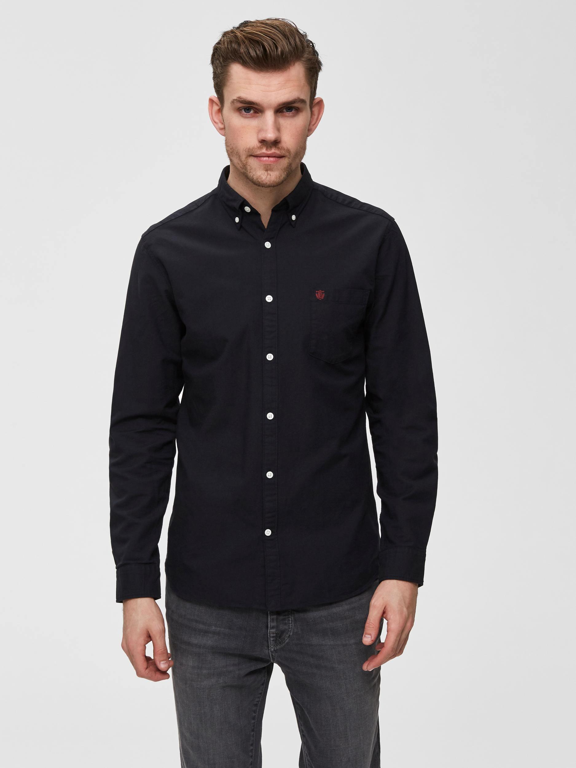 Selected Homme Collect - Regularfit oxford skjorte - HUSET Men & Women