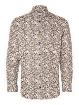 Selected Homme Ethan - Slim fit printet skjorte - HUSET Men & Women