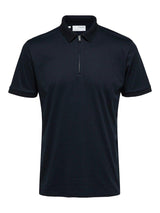 Selected Homme Fave - Polo med lynlås i regular fit - HUSET Men & Women
