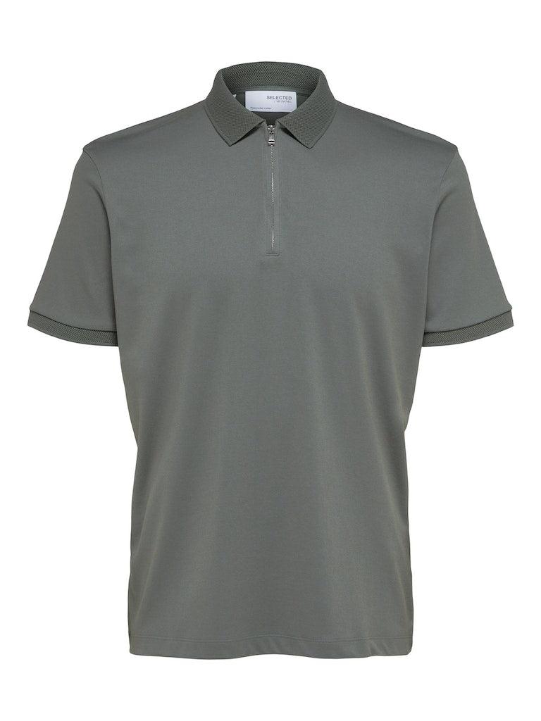 Selected Homme Fave - Polo med lynlås i regular fit - HUSET Men & Women