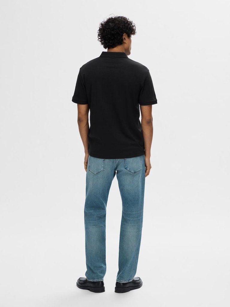 Selected Homme Fave - Polo med lynlås i regular fit - HUSET Men & Women