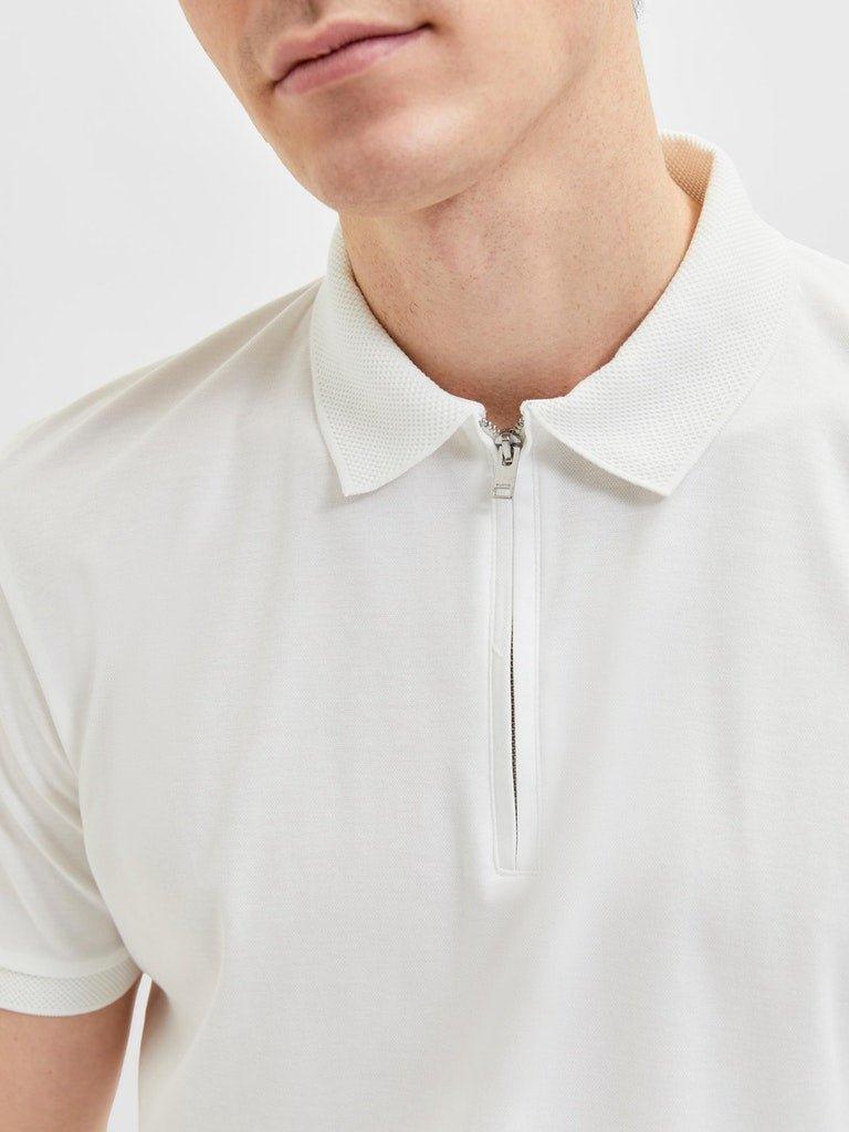 Selected Homme Fave - Polo med lynlås i regular fit - HUSET Men & Women