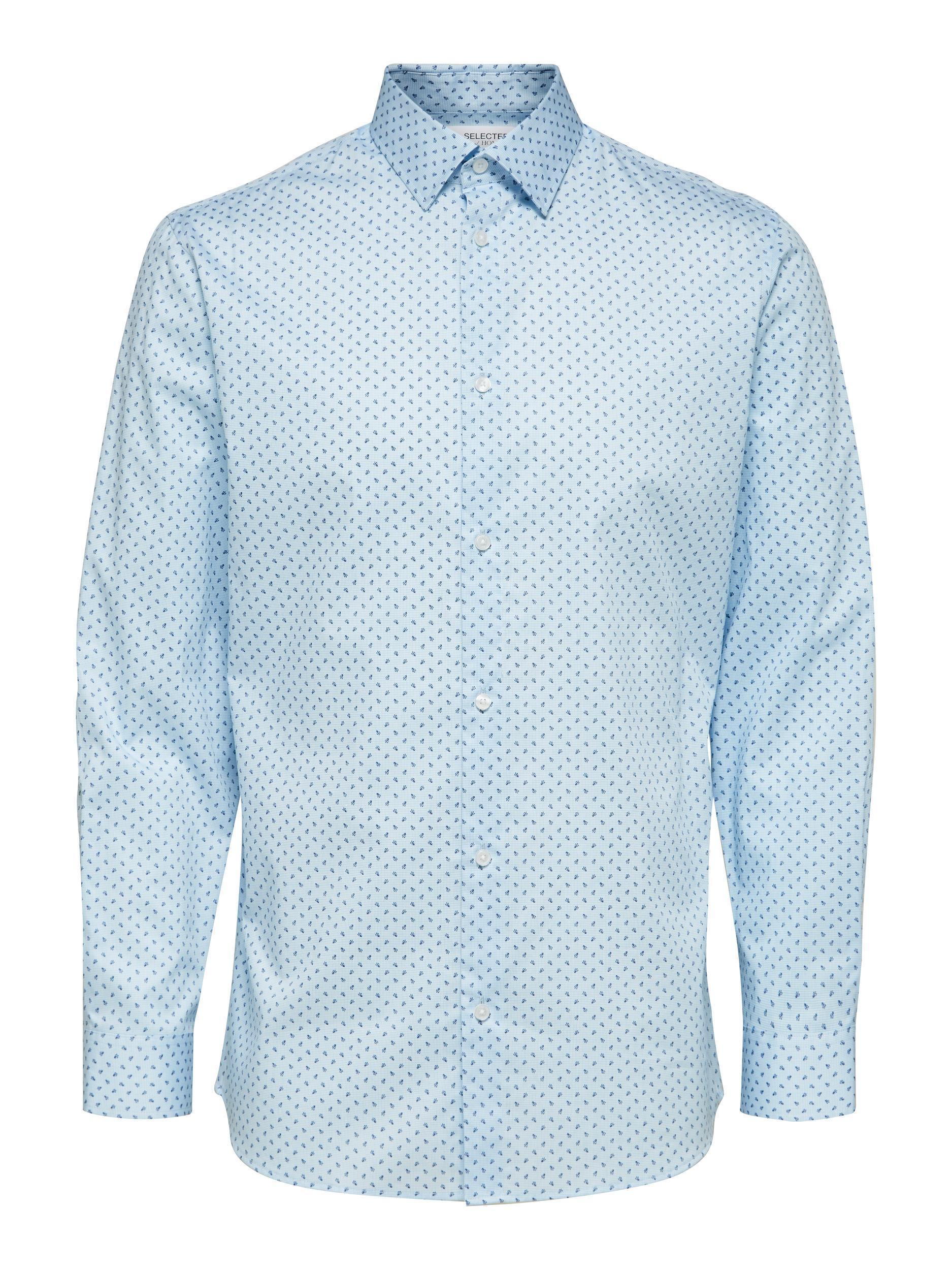 Selected Homme Formal - Regularfit printet skjorte - HUSET Men & Women