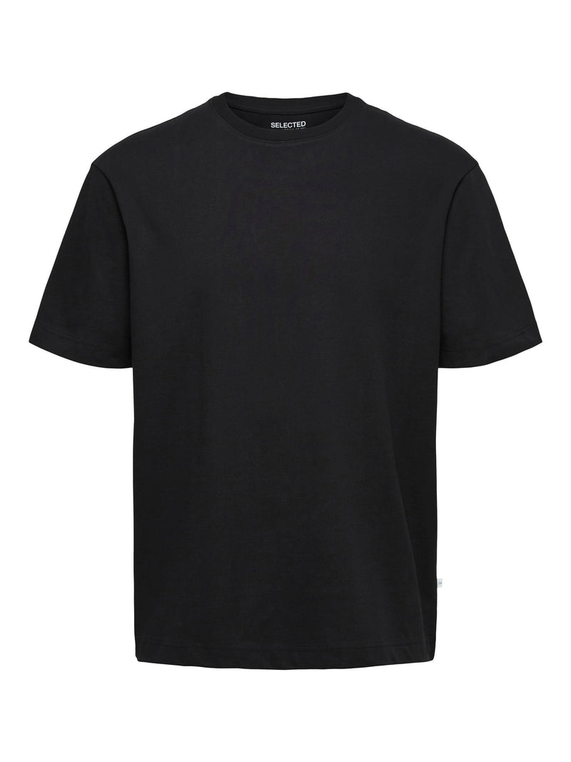Selected Homme Gilman 220 - Oversize T-shirt i økologisk bomuld - HUSET Men & Women (6566499352655)