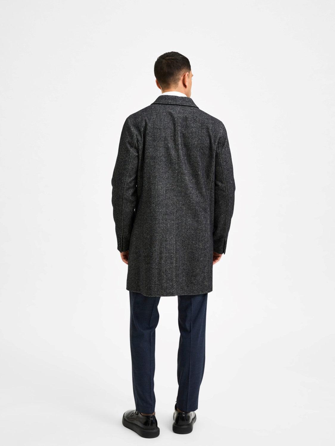Selected Homme Hagen - klassisk uldfrakke - HUSET Men & Women