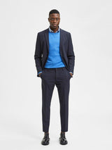 Selected Homme Josh - Slim navy habitbukser - HUSET Men & Women