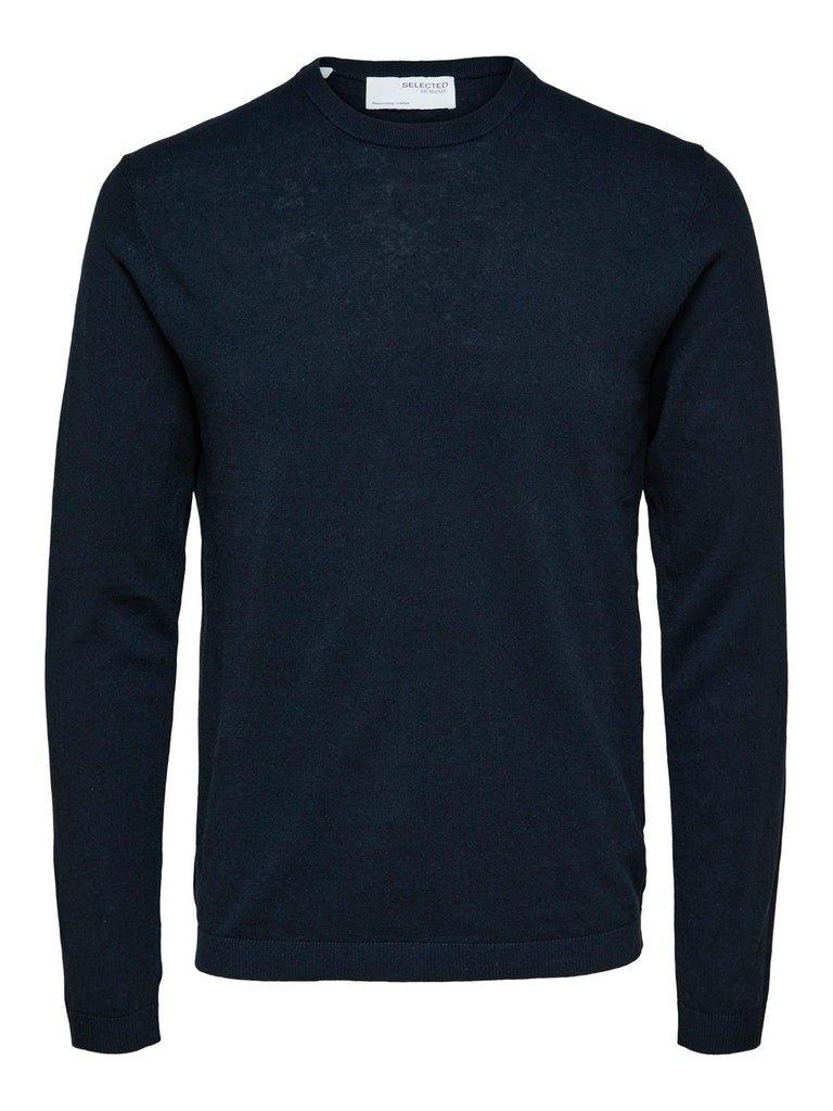 Selected Homme Lake - Hør mix strik - HUSET Men & Women
