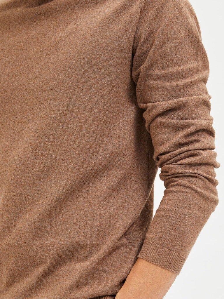 Selected Homme Lake - Hør mix strik - HUSET Men & Women