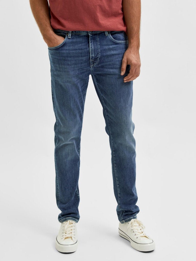 Selected Homme Leon - Slim 22606 lblue jeans - HUSET Men & Women (7548329099516)