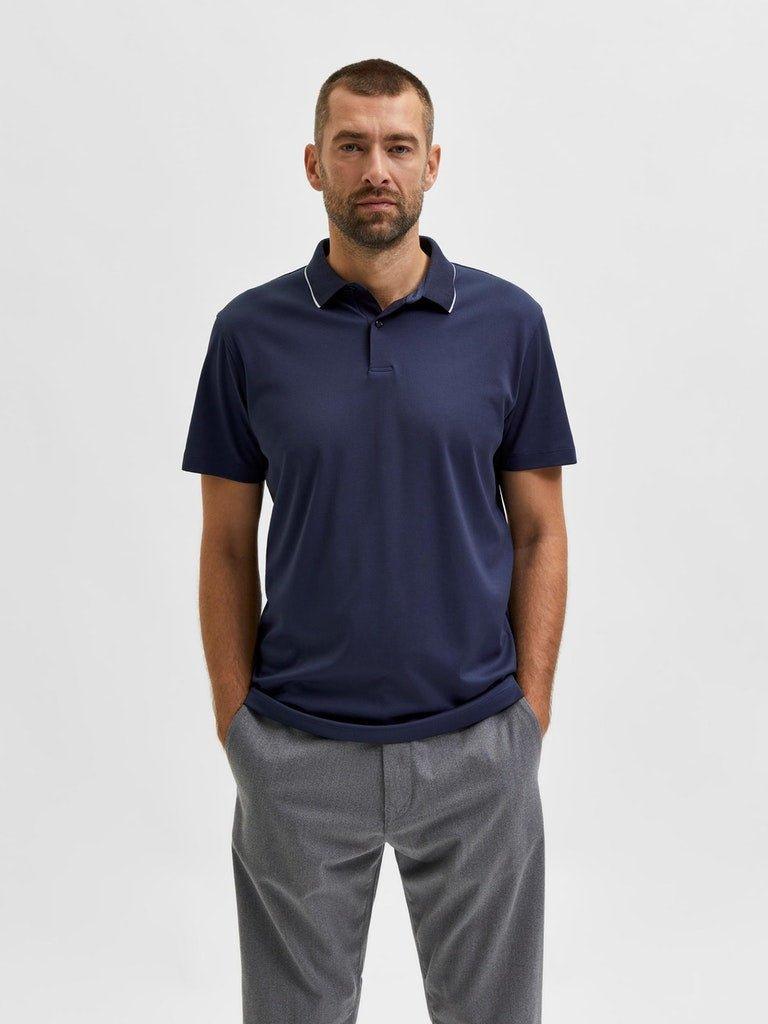 Selected Homme Leroy - Coolmax polo i regular fit - HUSET Men & Women