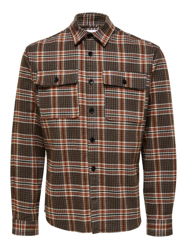 Selected Homme Loose Kasper - Ternet overshirt i slim fit - HUSET Men & Women