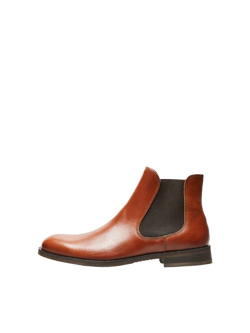 Selected Homme Louis - Chelsea læder støvler - HUSET Men & Women (4801798996047)