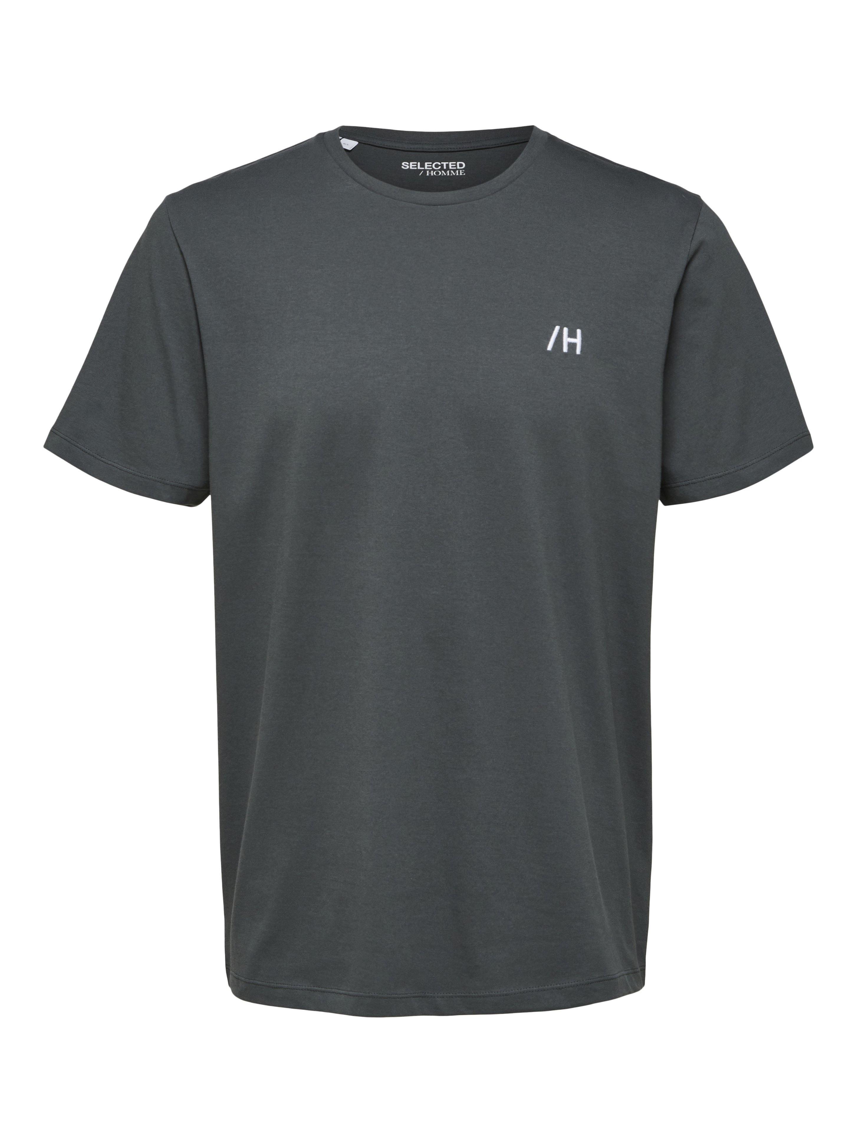 Selected Homme Madrid - Regularfit logo T-shirt - HUSET Men & Women