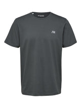 Selected Homme Madrid - Regularfit logo T-shirt - HUSET Men & Women