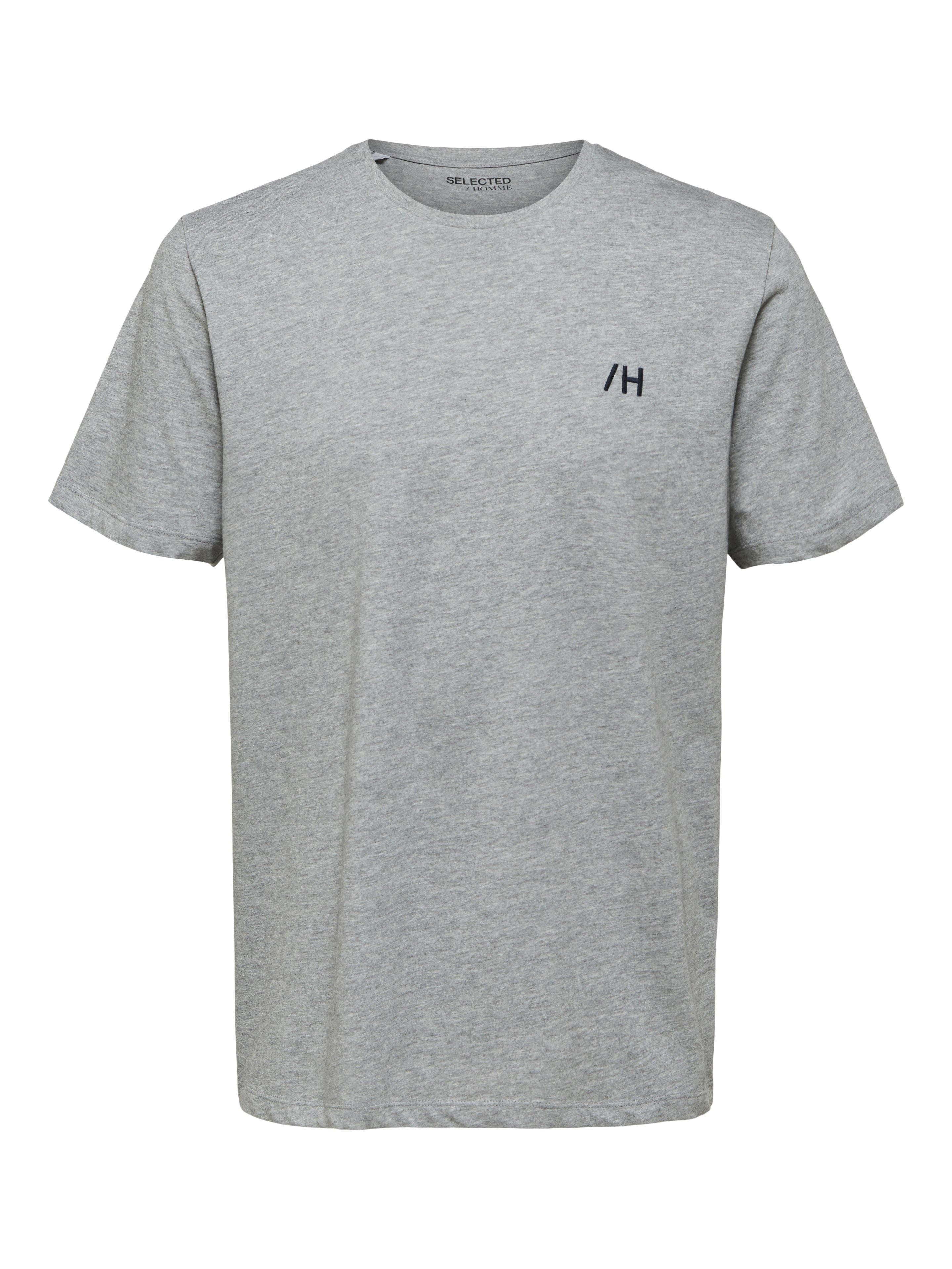 Selected Homme Madrid - Regularfit logo T-shirt - HUSET Men & Women