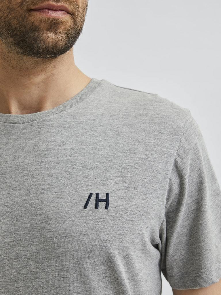 Selected Homme Madrid - Regularfit logo T-shirt - HUSET Men & Women