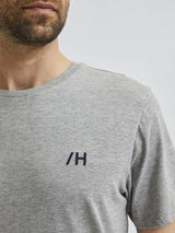 Selected Homme Madrid - Regularfit logo T-shirt - HUSET Men & Women