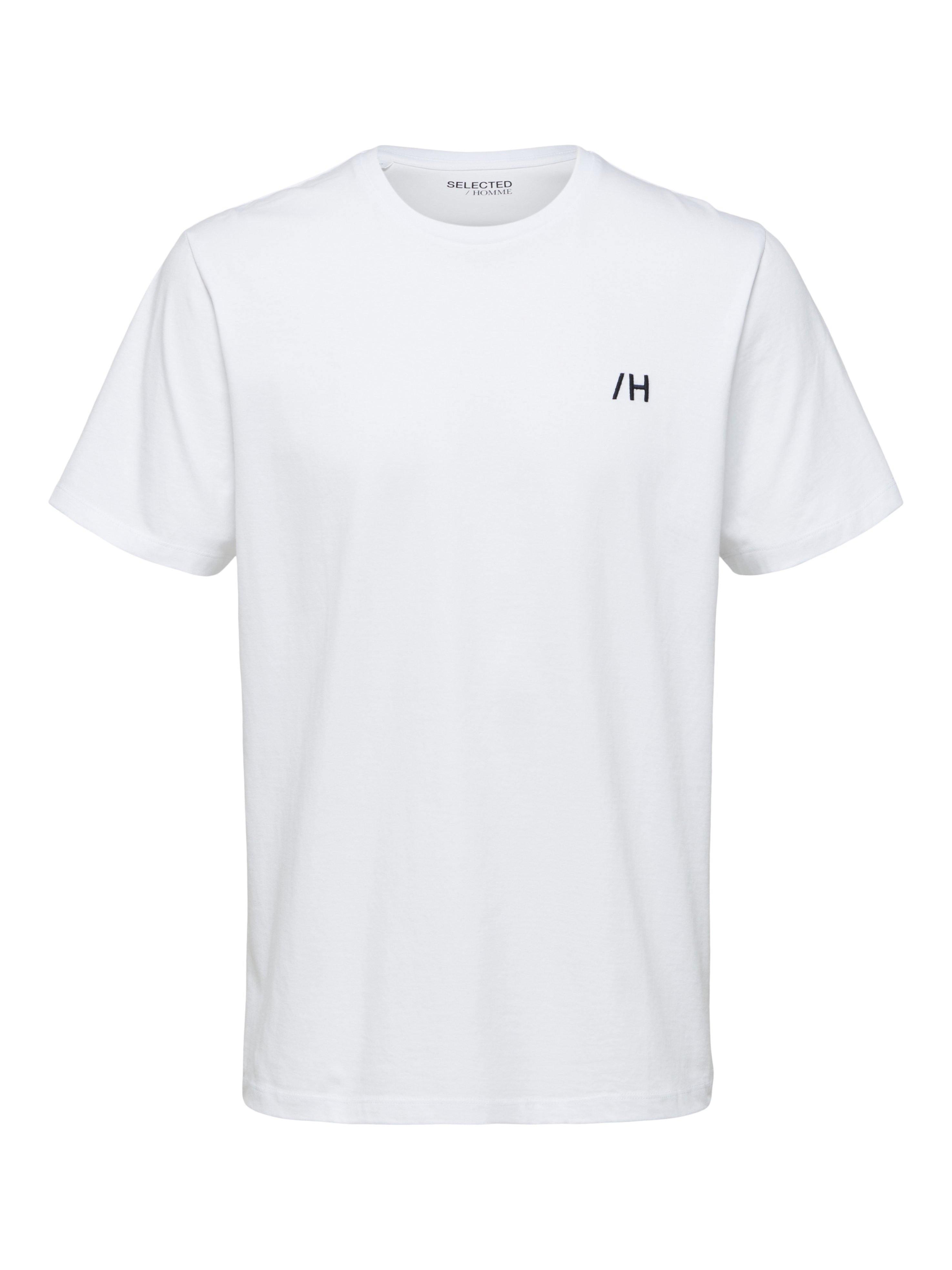 Selected Homme Madrid - Regularfit logo T-shirt - HUSET Men & Women