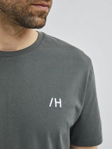 Selected Homme Madrid - Regularfit logo T-shirt - HUSET Men & Women