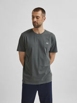 Selected Homme Madrid - Regularfit logo T-shirt - HUSET Men & Women