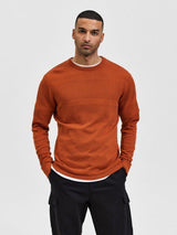 Selected Homme Maine - rundhalset sømandsstrik - HUSET Men & Women