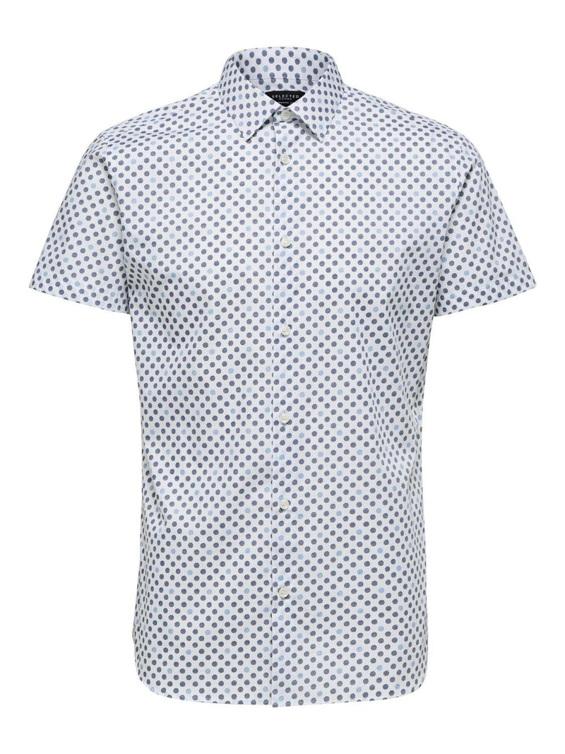 Selected Homme Marvin - Regularfit kortærmet skjorte - HUSET Men & Women (4817603166287)