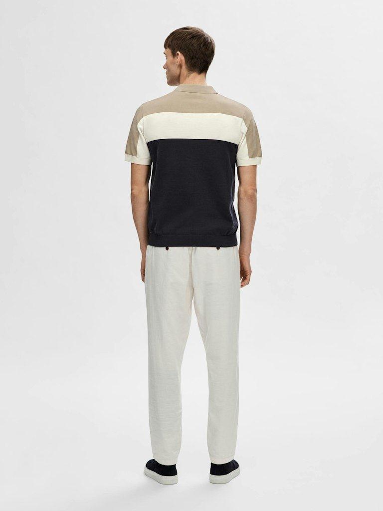 Selected Homme Mattis - Colorblock polo - HUSET Men & Women