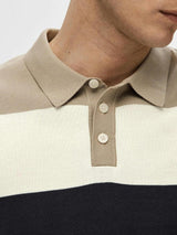 Selected Homme Mattis - Colorblock polo - HUSET Men & Women