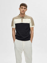 Selected Homme Mattis - Colorblock polo - HUSET Men & Women