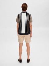 Selected Homme Mattis - Kortærmet strik polo - HUSET Men & Women